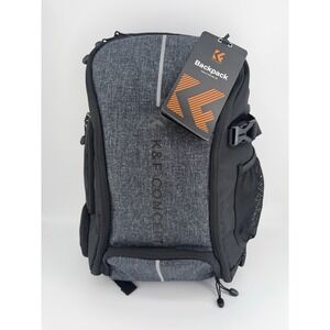 K&F Concept Nature Wander 08 Camera Backpack Gray Black DSLR Mirrorless New